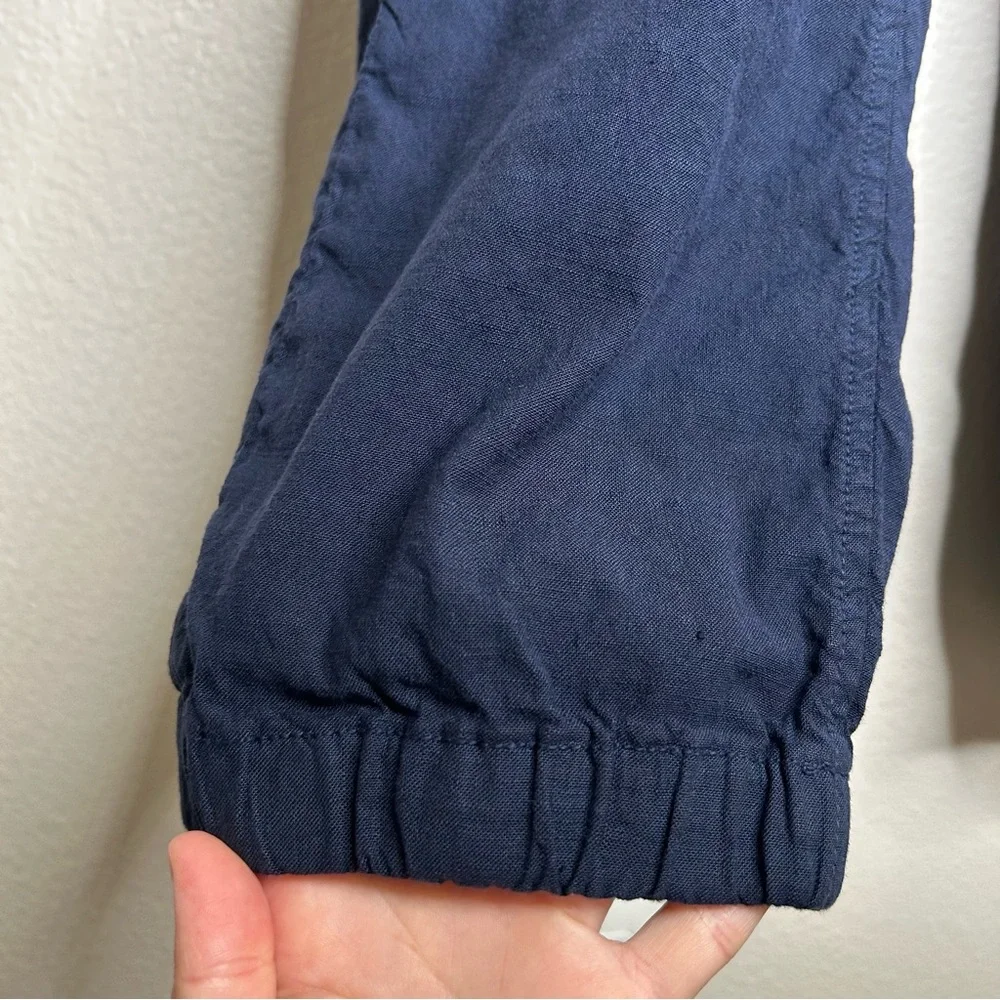 Frank & Eileen Jameson Utility Jogger Italian Performance Linen blue 10